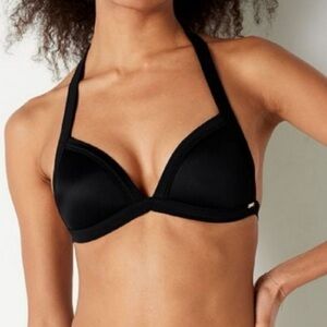 EUC- Victoria's Secret Pink Push-up Triangle Bikini Top